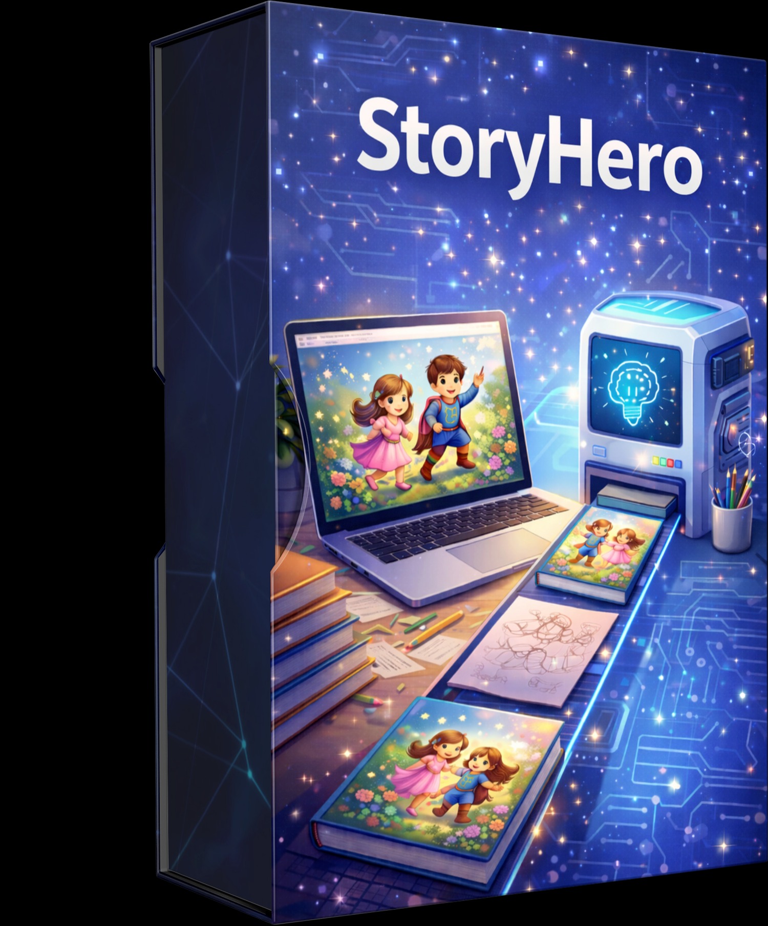 StoryHero AI personalized story generator