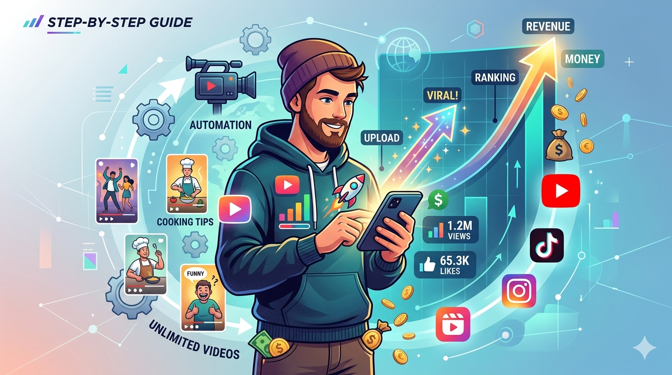 Create Unlimited Viral Short Videos